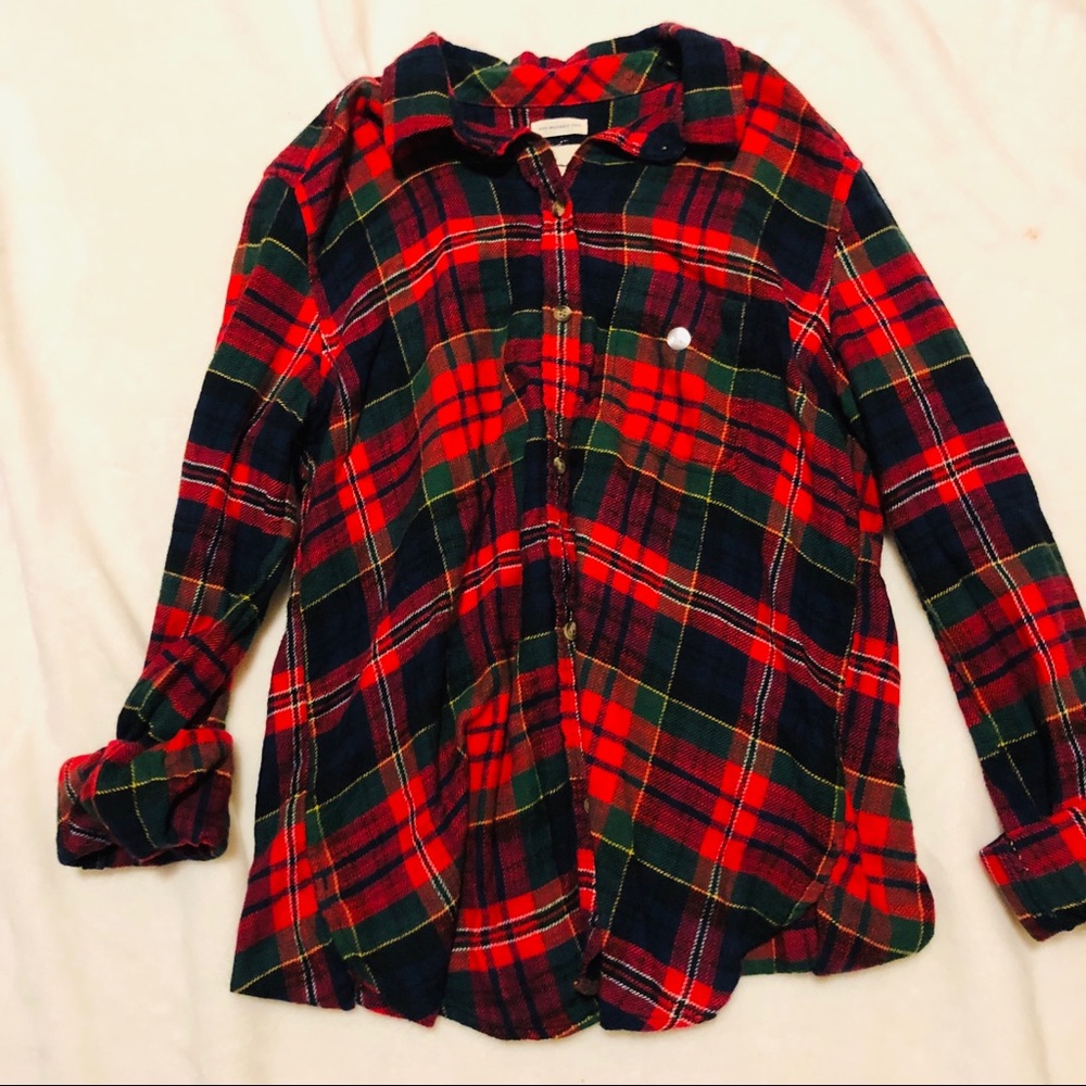🍂 American Eagle Super Cozy Fall Flannel 🍂M
